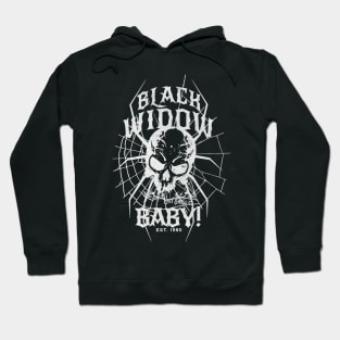 Black Widow Baby! White Hoodie